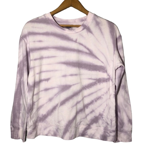 SPLENDID | Twilight Tie-Dye Pullover Sweatshirt in Eve Hush/Blush size Medium - Picture 2 of 12